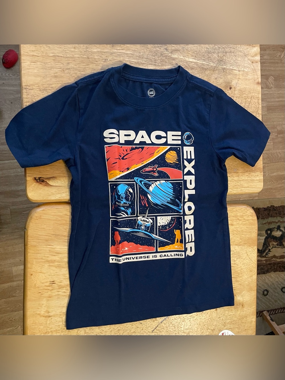 Kids Space Explorer T-Shirt size S(6-7)